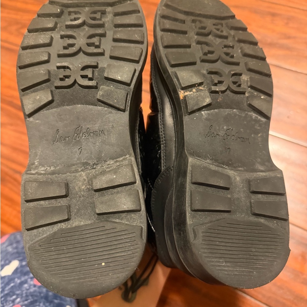 Sam Edelman Black Quilted Puffer Ankle Booties - Picture 15 of 15